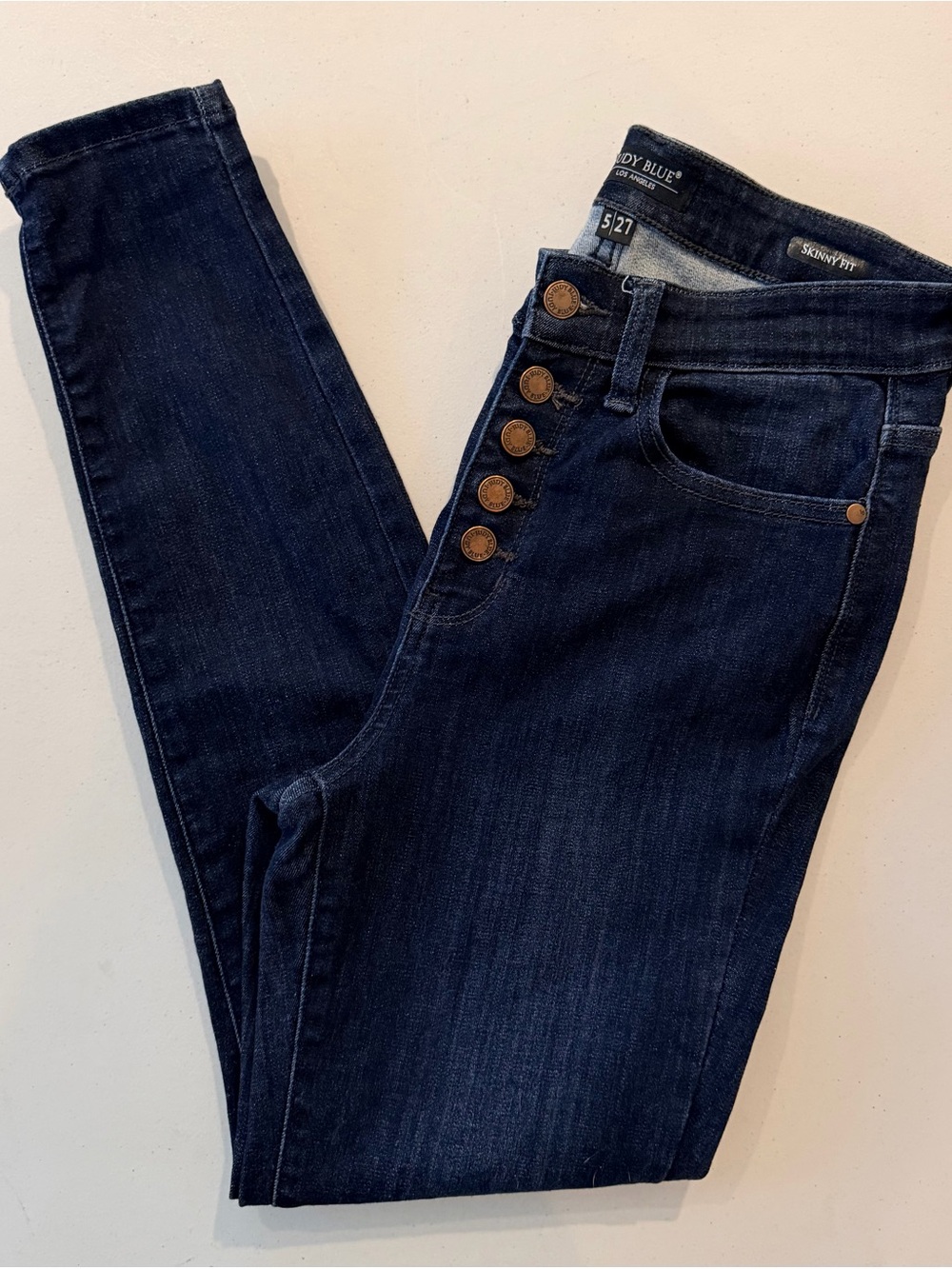 Judy Blue Skinny High-Rise Women's Jeans in Dark Blue